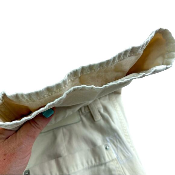 Lucky Brand Light Khaki High Rise Mom Carpenter Pants - Picture 5 of 9